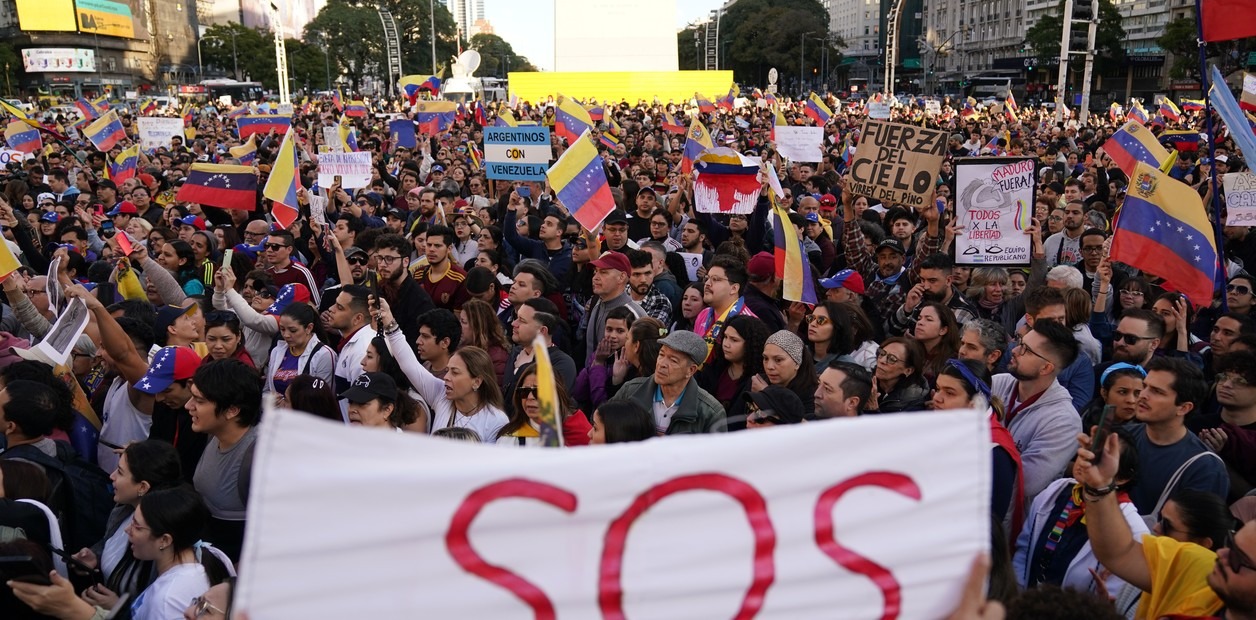 Crisis de Derechos Humanos en Venezuela: marcha pacífica