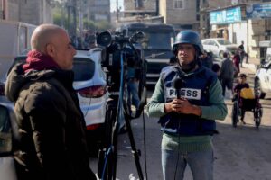 Periodismo en Gaza