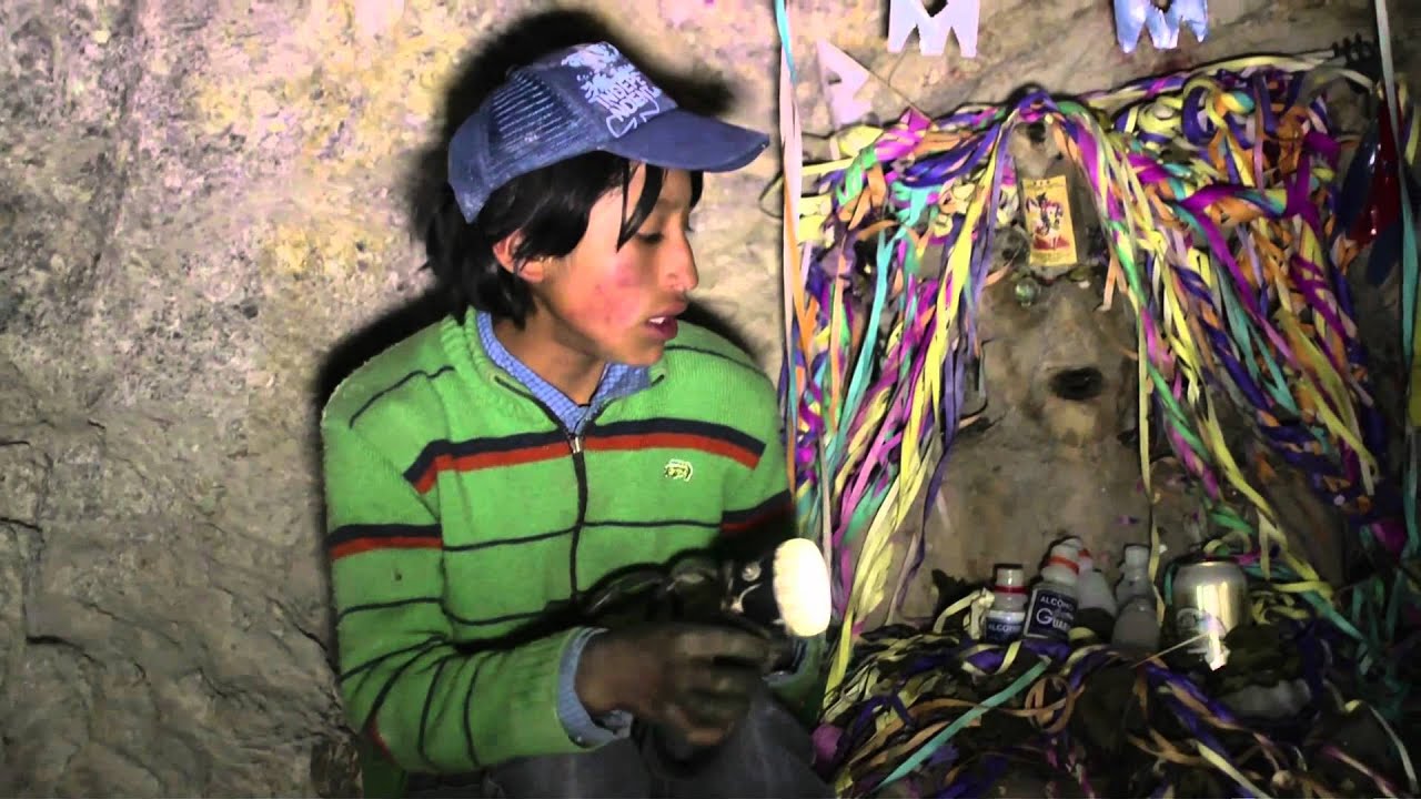 Niños mineros en Bolivia