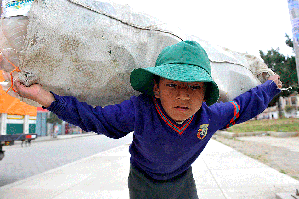 Trabajo infantil en Bolivia 