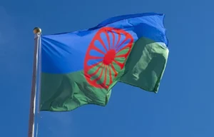 Bandera del pueblo Gitano