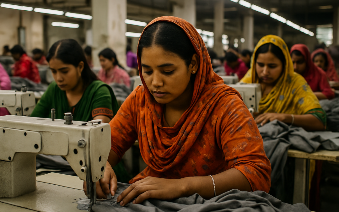 Explotación femenina en Bangladesh en fábricas textiles