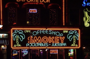 Coffe Shop en Ámsterdam 