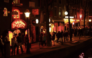 Barrio Rojo en Ámsterdam
